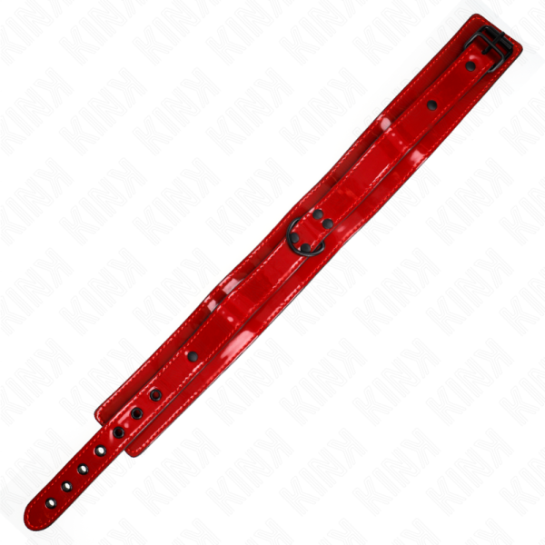 KINK - COLLIER AJUSTABLE ROUGE VIN 37,5-49,5 CM X 5 CM