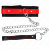 KINK - COLLIER AVEC BRACELET ROUGE 65 CM AJUSTABLE 36-43 CM X 5 CM