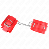 KINK - 3 APPAREILS-POIGNETS AJUSTABLES ROUGE 17,5-25 CM X 6 CM