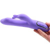 ARMONY - VIBRATEUR ISABELLA  STIMULATEUR DE LAPIN VIOLET