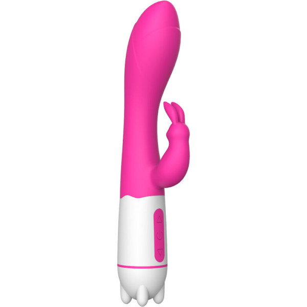 ARMONY - HAPPY VIBRATEUR  STIMULATEUR DE LAPIN FUCHSIA