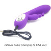 ARMONY - VIBRATEUR  ANNEAU DE TIRAGE BELLA VIOLET RABBIT