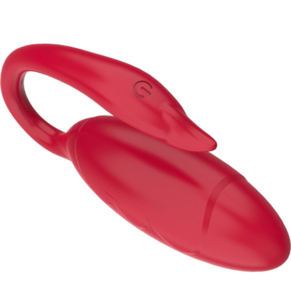 ARMONY - VIBRATEUR DOISEAU POUR COUPLES ROUGE