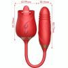 ARMONY - VIBRATEUR DE FLEUR DELIGHT  THUSTING AVEC LANGUE ROUGE