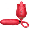 ARMONY - VIBRATEUR DE FLEUR DELIGHT  THUSTING AVEC LANGUE ROUGE