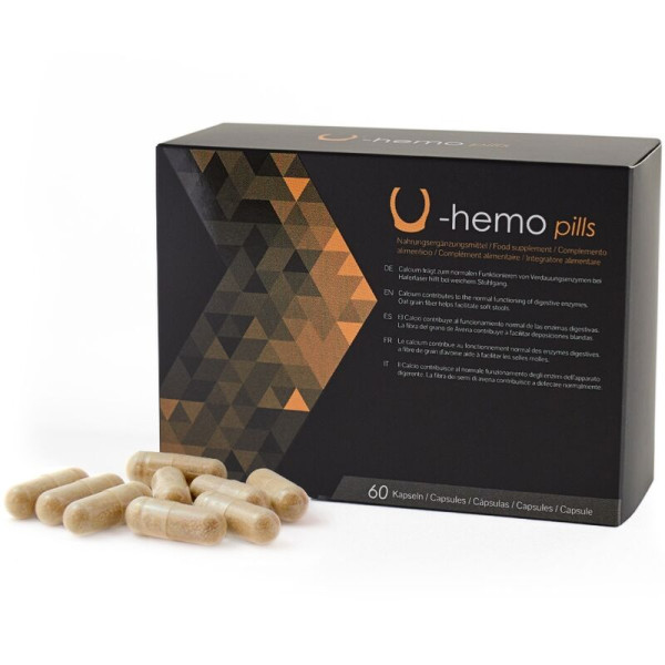 500 COSMETICS - CRÈME ANTI-IRRITATION CUTANÉE U-HEMO - 60 CAPSULES