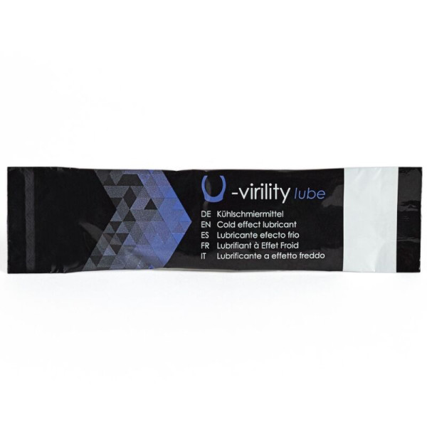 500 COSMETICS - U-VIRILITY LUBE LUBRIFIANT EFFET FROID 10 X 5 ML