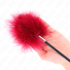 KINK - PLUMES DE CHACOUILLES AVEC PALETTE EN FORME DE ROSE 8 CM