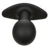 CALEXOTICS - ROCK BOTTOM PLUG ANAL 10 VIBRATIONS SILICONE NOIR