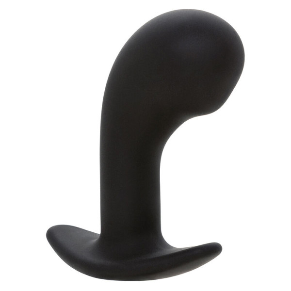 CALEXOTICS - ROCK BOTTOM PLUG ANAL COURBE 10 VIBRATIONS SILICONE NOIR