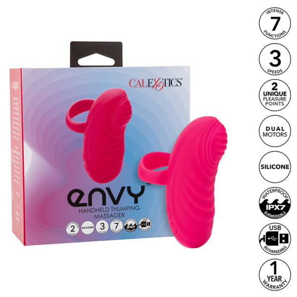 CALEXOTICS - ENVY MASSEUR À BILLE PORTABLE 7 VIBRATIONS ROSE