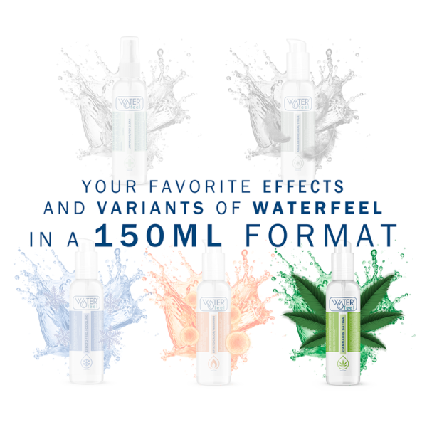 WATERFEEL - LUBRIFIANT AU CANNABIS 150 ML (DATE DE PÉREMPTION 31/01/25)