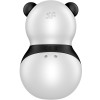 SATISFYER - POCKET PANDA STIMULATEUR  VIBRATEUR NOIR ET BLANC