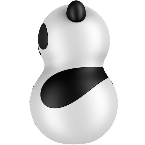 SATISFYER - POCKET PANDA STIMULATEUR  VIBRATEUR NOIR ET BLANC