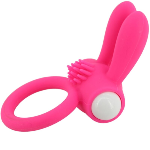 ARMONY - MR BUNNY ANNEAU VIBRATEUR SILICONE ROSE