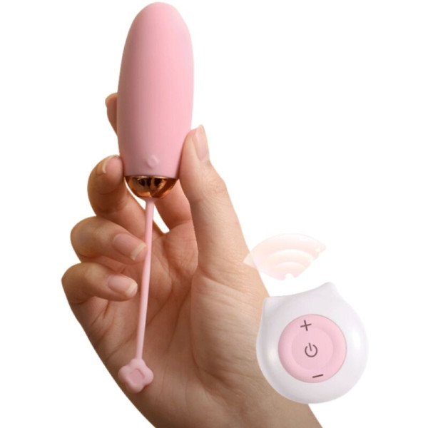 ARMONY - KITTY FUN EGG VIBRATEUR TÉLÉCOMMANDE 10 VIBRATIONS ROSE