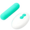 ARMONY - SPLASH JOLINE VIBRATEUR BULLET TÉLÉCOMMANDE EN SILICONE 10 VIBRATIONS 65 X 15 CM VERT