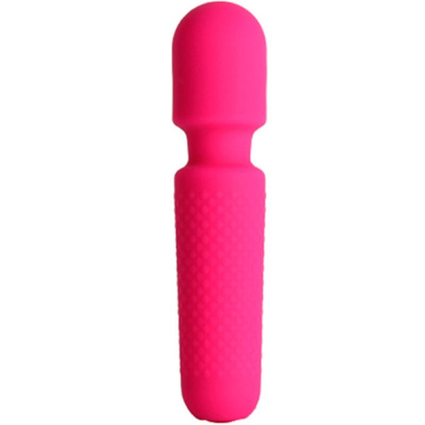 ARMONY - YOUR MAGIC MASSEUR  VIBRATEUR RECHARGEABLE 10 VIBRATIONS BAGUETTE DOTS ROSE